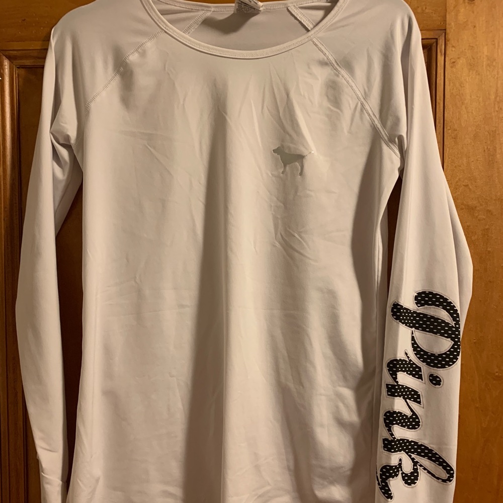 PINK by Victoria’s Secret. LS running shirt, M